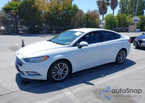 2017 Ford Fusion Hybrid Se z USA, uszkodzony, nr VIN 3FA6P0LUXHR278572